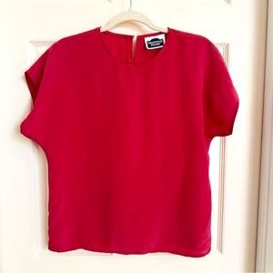 Red vintage Greenwich square